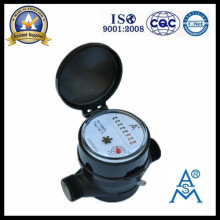 Medidor de agua plástico del solo dial del jet seco (LXSC-13S)